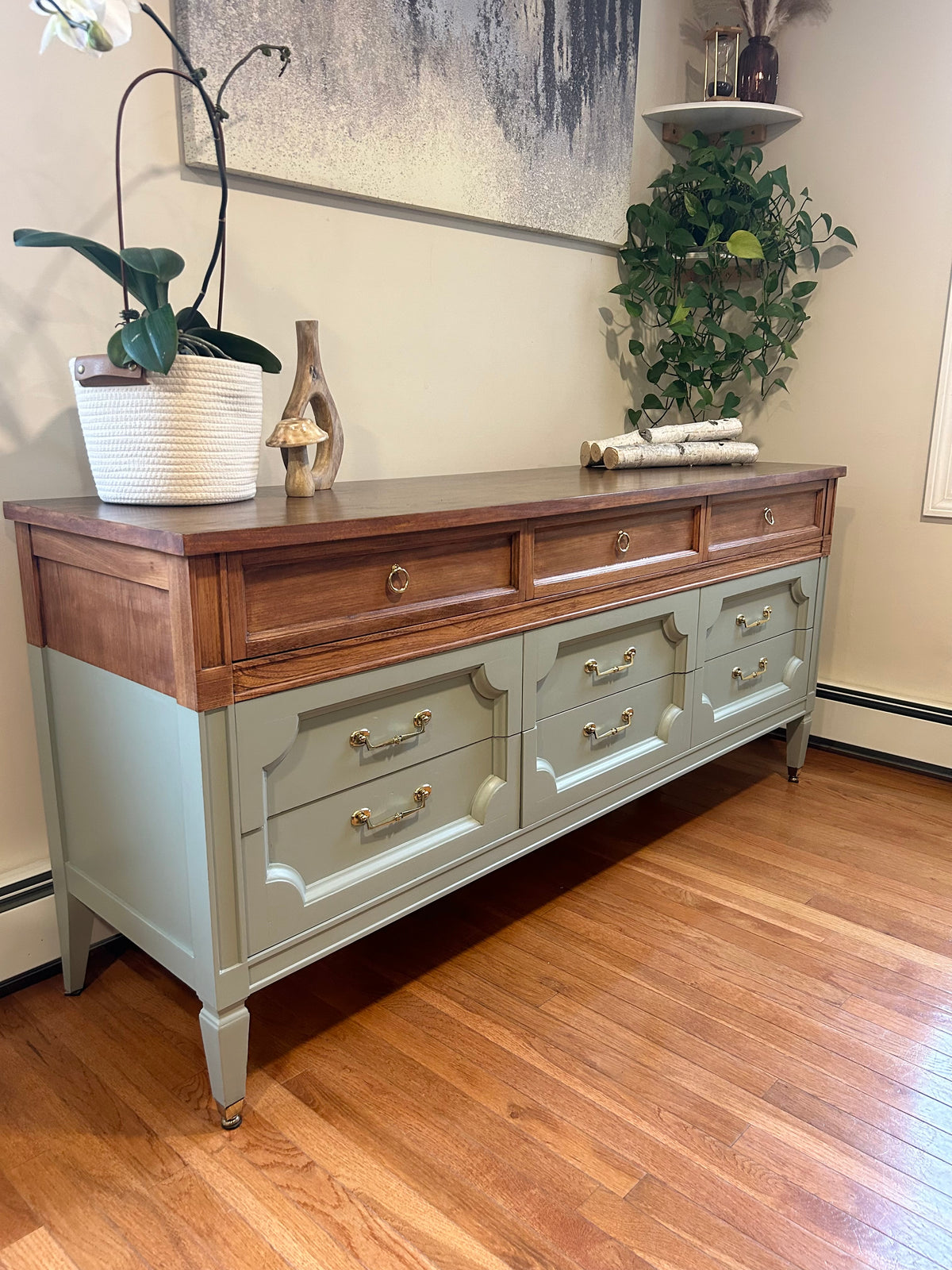 MCM Wayne’s Brother Dresser & Matching Nightstand